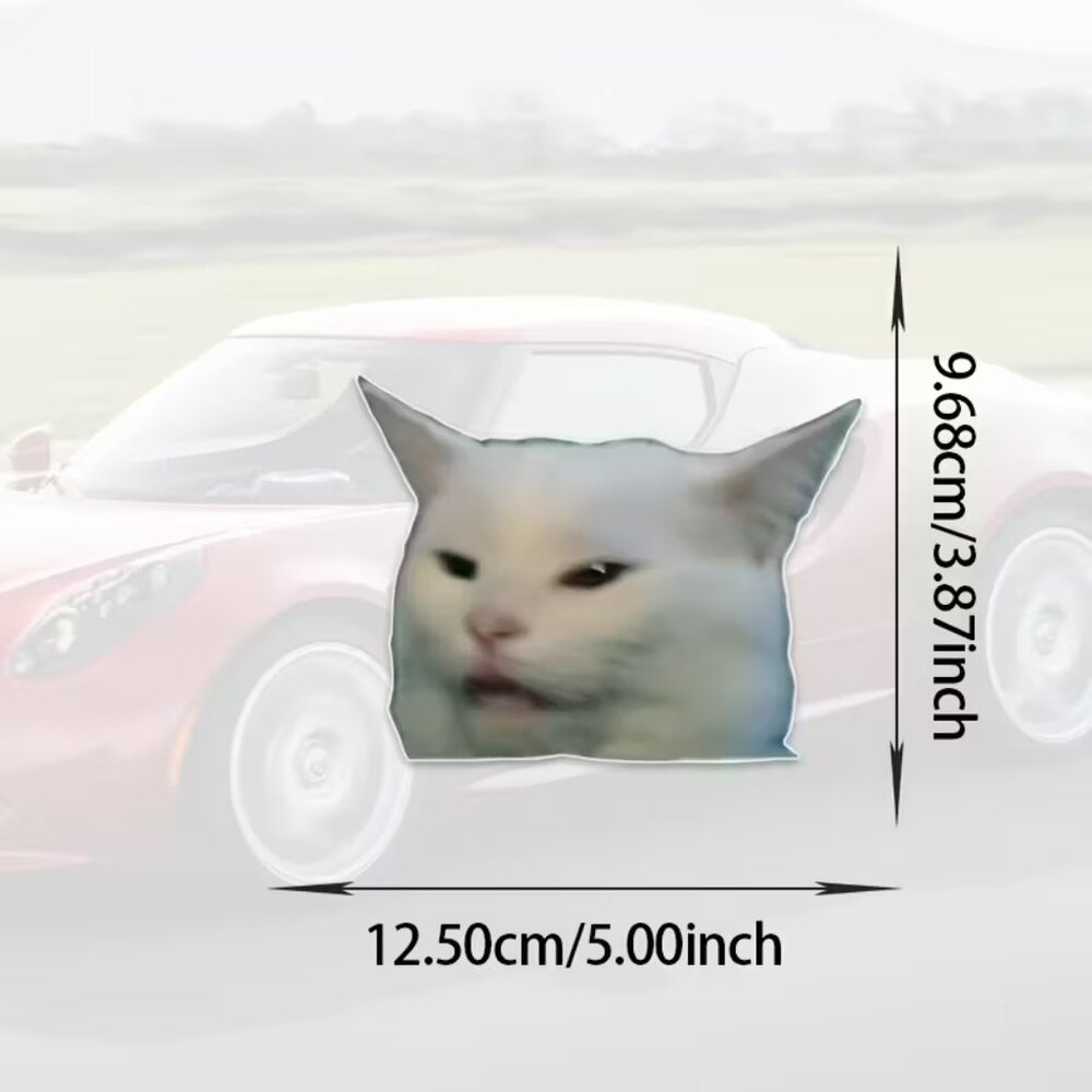 “Smudge the Cat” Car Window Sticker (BRAND NEW & SO CUTE!) - Picture 2 of 5